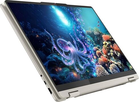 Lenovo Yoga 7 2-in-1 Laptop, 16" IPS Glass AMD Ryzen™ AI 5 340 Processor (2.00 GHz up to 4.80 GHz) 16 GB LPDDR5X-7500MT/s 1 TB SSD M.2 2242 PCIe Gen4 16" WUXGA (1920 x 1200) in Saudi Arabia