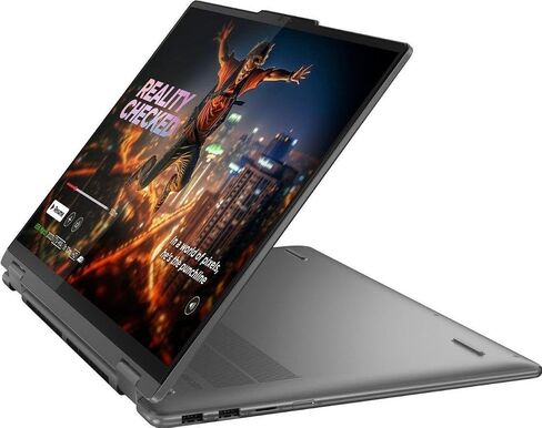 Lenovo Yoga 2 in 1 16" 2K Touchscreen Laptop | Intel Core Ultra 7 155U | Intel HD Graphics | Backlit | Fingerprint | 16GB RAM DDR5 | 1024GB SSD | Windows 11 Pro | Bundle with Office 2021 in Saudi Arabia