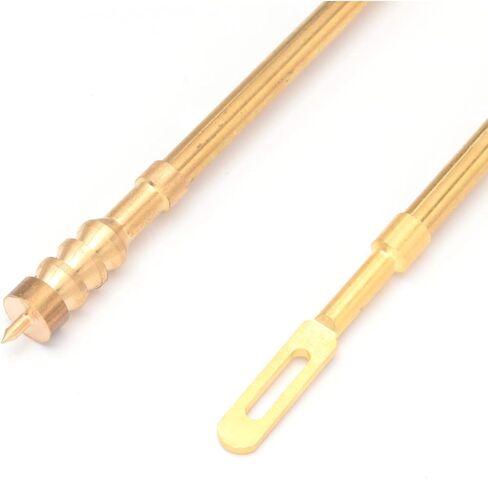 Universal Gun Rifle Pistol Cleaning Kit 6-Pack Gun Cleaning Supplies with Gun Jags, Brass Cotton Gun Cleaning Bore Brushes, Solid Brass Patch Holder in Saudi Arabia