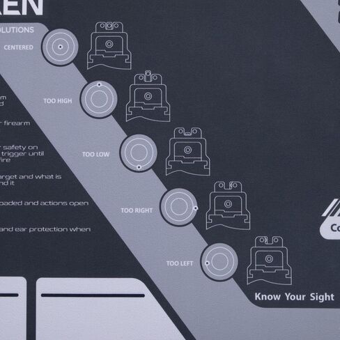 مجموعة أدوات تنظيف الأسلحة العالمية وصندوق الأدوات من شركة AC ALLENAllen - بندقية وبندقية ومسدس، 65 قطعة (70540) in Saudi Arabia