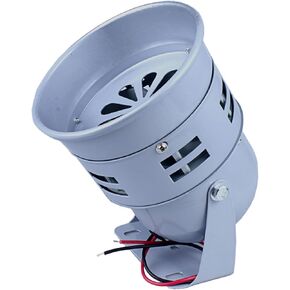 120dB Red Mini Electric Motor Siren, Motor Alarm, Horn Sound Buzzer, Alarm Bell for Home, Residential Areas, Industries, Stores and Control Systems AC110V in Kuwait