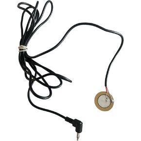 New Company Guitar Hero Replacement Yellow Piezo Disc with 6 Ft 3.5mm Mono Cable for Drumset Pedal | Bass Drum Repair | Compatible with Xbox 360, PS3, Wii in Saudi Arabia