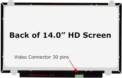 شاشة بديلة جديدة من SCREENARAMA لجهاز Lenovo Thinkpad T480 (FHD غير تعمل باللمس 30pin) شاشة LCD LED مع أدوات in Saudi Arabia