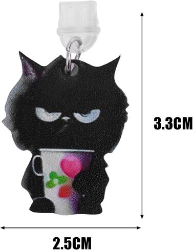 Cartoon Cat Series Type-C Dust Plug Pendant Decoration Phone Accessories for iPhone 16 15 Samsung USB C Dust Plug,Type A in Saudi Arabia