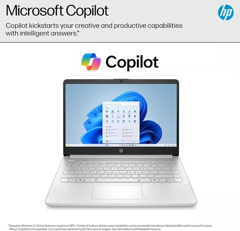 HP 14" Flagship Laptop 2025 AI-Powered Computer, Office Lifetime, Student Business, 4-Core Intel CPU, 16GB RAM 628GB Storage (128GB UFS+ 500GB Ext), Long Battery HubxcelAccessory Win 11 Pro Lavender in Saudi Arabia