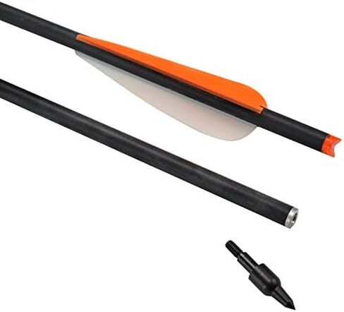 16 18 20 inch Carbon Crossbow Bolts Bio Archery with 4 Inch Vanes(Pack of 12) in Saudi Arabia