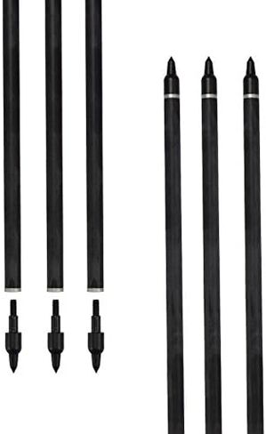 16 18 20 inch Carbon Crossbow Bolts Bio Archery with 4 Inch Vanes(Pack of 12) in Saudi Arabia