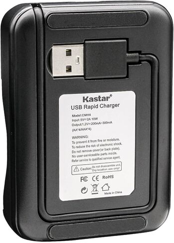 Kastar 8-Pack Battery and CMH4 Smart USB Charger Compatible with Panasonic KX-TG9348 KX-TG9348T KX-TG9361 KX-TG9361B KX-TG9371 KX-TG9371B KX-TG9372 KX-TG9372B KX-TG9381 KX-TG9381T KX-TG9382 in Saudi Arabia