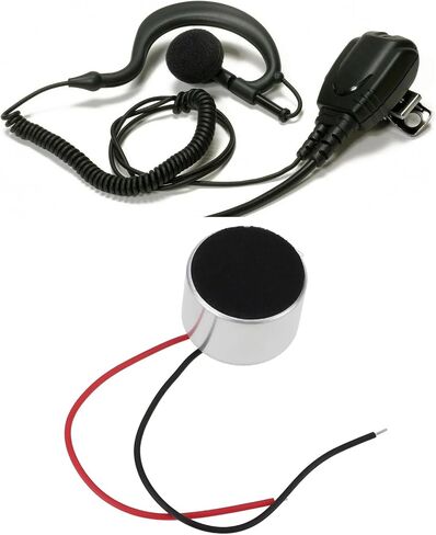 eMagTech 4Pcs 2.2kΩ 0.5mA Electret Microphone 9.7x6.5mm for Consumer Electronics Computers in Saudi Arabia