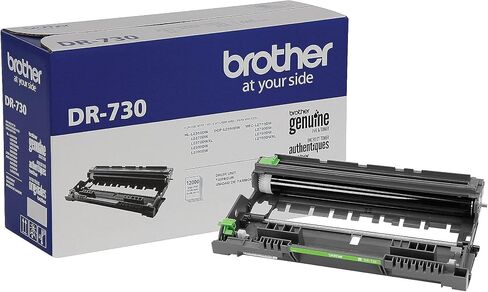 وحدة أسطوانة Brother الأصلية، DR730، تكامل سلس، تنتج ما يصل إلى 12000 صفحة، أسود (-وحدة أسطوانة، وليس حبر) in Kuwait