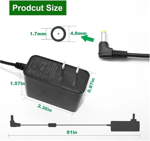 9.5V 1A Power Adapter in Saudi Arabia