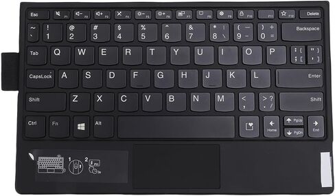 Keyboard for Thinkpad X1 Fold Tablet, Bluetooth Keyboard with Touchpad, QWERTY Layout, Compact Size, Portable for Travel, Turn Your Tablet to Laptop in Saudi Arabia