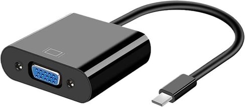 USB C to Female V/GA Adapter Cable 3.1 TY>pe to M>oni>tor for PC Projector in Saudi Arabia