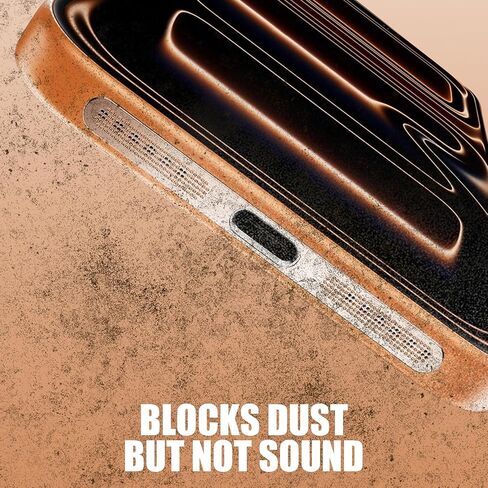4Pcs Metal Phone Charging Port Dustproof Net Sticker Self-Adhesive Phone Speaker Anti-Scratch Protective Cover for iPhone 17 (17pro,4.5cm) in Saudi Arabia