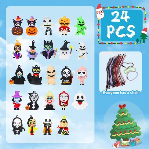 Halloween Advent Calendar 2025 for Kids, 24 Days Countdown Calendar with Classic Doll, Surprise Hallween Xmas Gifts for Kid Girls Teens in Saudi Arabia
