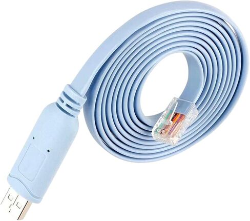 USpB Console Cable USpB A to RJ45 Console Cable FTDI Chip Ethernet LAN Network Adaptier for Laptops Router Switch Winndows 7 8 10 in Saudi Arabia