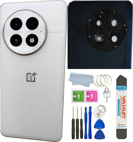 13 بديل الزجاج الخلفي لهاتف OnePlus 13 5G غطاء زجاجي خلفي + أدوات (لا ينطبق على oneplus13R 5G) (الكسوف الأسود) in Kuwait