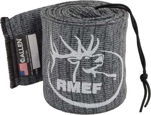 جورب بندقية منسوج من شركة Allen للبندقية/البنادق مع أو بدون نطاق - مضاد للصدأ ومعالج بالسيليكون لتخزين الأسلحة والحقائب والحقائب - إغلاق برباط - 52 بوصة رمادي - 3 عبوات in Kuwait