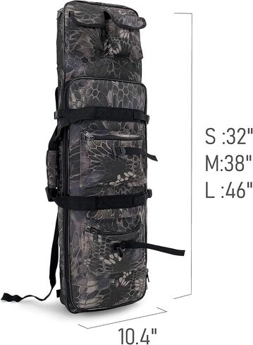 Gespann Tactical Rifle Backpack Soft Rifle Case Rifle Storage Holder for Hunting Trekking Hiking Fishing Rod Bag in Kuwait