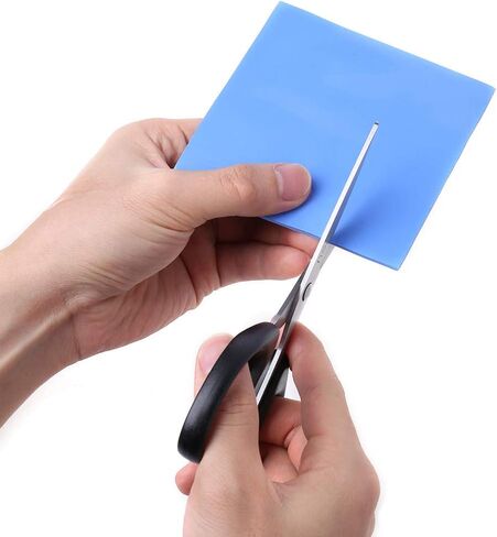 1Sheet 100mmx100mmx1mm Thermal Pad GPU CPU Heatsink Cooling Silicone Pad for PC Computer Accessories in Saudi Arabia