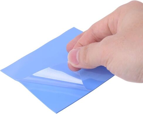 1Sheet 100mmx100mmx1mm Thermal Pad GPU CPU Heatsink Cooling Silicone Pad for PC Computer Accessories in Saudi Arabia