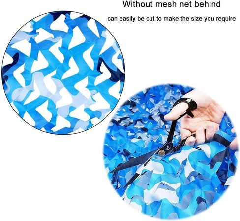 شبكة مموهة شبكية مموهة 6.5ft x 10ft/2mx3m شبكات واقية من الشمس لستائر الصيد ديكور الحفلات العسكرية مظلة للتصوير الفوتوغرافي in Kuwait