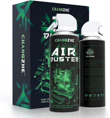 2Pack Compressed Air Duster Can-Keyboard Cleaner for Office Air Duster in Saudi Arabia