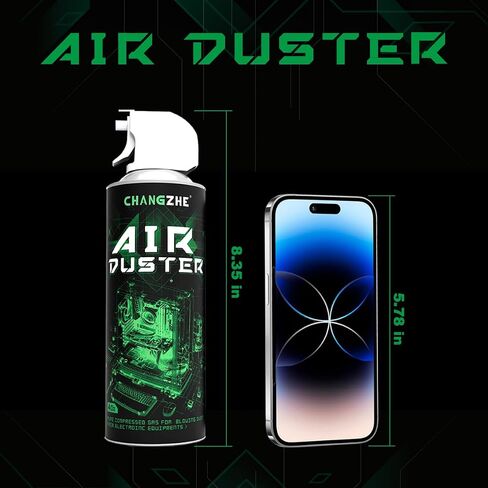 2Pack Compressed Air Duster Can-Keyboard Cleaner for Office Air Duster in Saudi Arabia