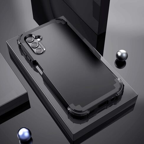 حافظة IDweel لهاتف Galaxy A16 5G مع واقي شاشة، هجين 3 في 1 مقاوم للصدمات شديد التحمل وممتص للصدمات من البولي كربونات + غطاء حماية كامل من السيليكون الناعم لهاتف Samsung Galaxy A16 5G 6.7 بوصة، ذهبي وردي in Saudi Arabia