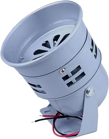 120dB Red Mini Electric Motor Siren, Motor Alarm, Horn Sound Buzzer, Alarm Bell for Home, Residential Areas, Industries, Stores and Control Systems AC110V in Kuwait