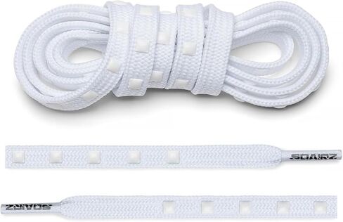 أربطة أحذية SQAIRZ Sta-Put للأحذية الرياضية، أربطة رياضية، أربطة أحذية تُغلق في مكانها، أربطة أحذية للأحذية الرياضية in Kuwait