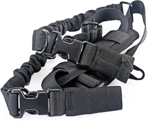 Two Point Sling for Rifle Gun Loop Strap Adjustable Shoulder Pad Heavy Duty Clip in Kuwait