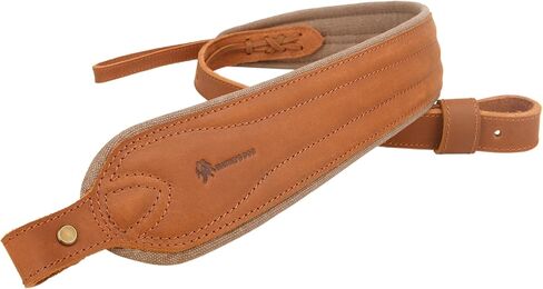 WAYNE'S DOG Leather Gun Sling، أشرطة كتف مبطنة من القماش مع دوارات in Kuwait