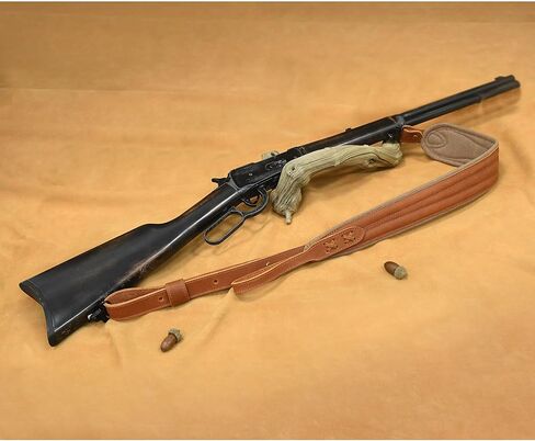 WAYNE'S DOG Leather Gun Sling، أشرطة كتف مبطنة من القماش مع دوارات in Kuwait