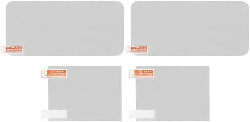 ciciglow For 2DS XL Tempered Glass Screen Protector Film, 9H Hardness LCD Screen Protector HD Transparent Glass PET Game Console Tempered Film in Saudi Arabia