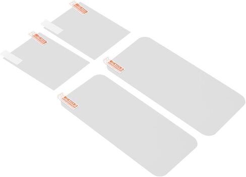 ciciglow For 2DS XL Tempered Glass Screen Protector Film, 9H Hardness LCD Screen Protector HD Transparent Glass PET Game Console Tempered Film in Saudi Arabia