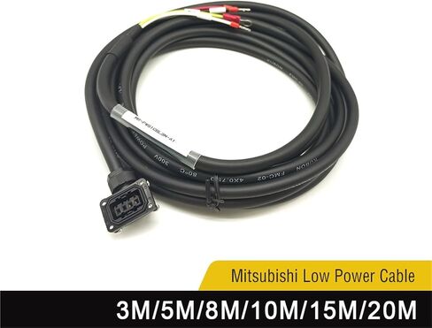 Je J3 J4 Low Power Servo Motor Power Cable Mr-pws1cbl3m-a1-l 3m 5m 8m 10m 15m 20m(3 Meter) in Saudi Arabia