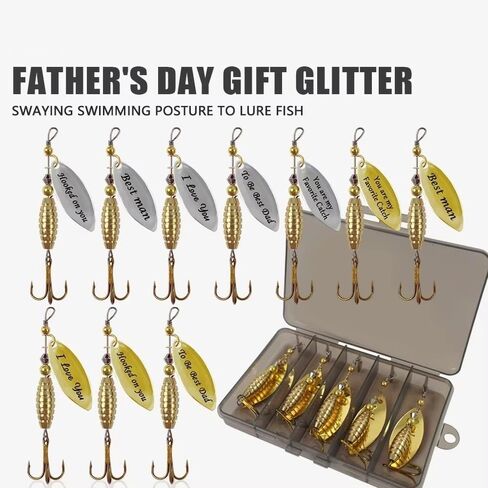 5pcs Hard Bait Bass Fishing Metal Material Metal Fishing Lure Pike Fishing with Hooks in Saudi Arabia