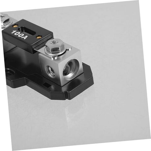 2pcs ANL Fuse Holder for Car Audio Amplifier 100A Fuse Box for Vehicle Power Supply Compatible Trucks Boats and Other Vehicles in Saudi Arabia