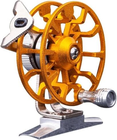 Full Metal Ultra-Light Former Ice Fishing Reels Wheel Fly Fishing Reel Aluminum Fishing Accessories in Saudi Arabia
