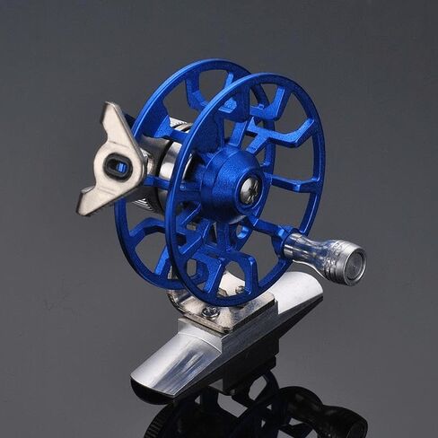 Full Metal Ultra-Light Former Ice Fishing Reels Wheel Fly Fishing Reel Aluminum Fishing Accessories in Saudi Arabia