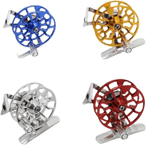 Full Metal Ultra-Light Former Ice Fishing Reels Wheel Fly Fishing Reel Aluminum Fishing Accessories in Saudi Arabia