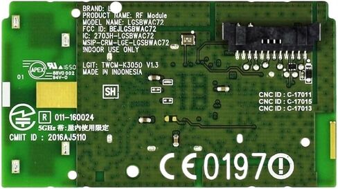 وحدة Wi-Fi EAT63377302 TWCM-K305D MT7662TU LGSBWAC72 BEJLGSBWAC72 2703H-LGSBWAC72، متوافقة مع محول WiFi اللاسلكي لتلفزيون LG in Kuwait