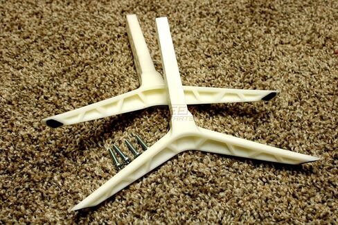 أرجل حامل قاعدة كاملة مع مجموعة براغي متوافقة مع Vizio D40f-G9 V405-G9 V405-H19 - مع ألوان إصدار محدود (أسود OEM) in Kuwait