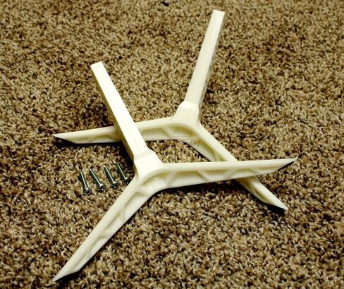 أرجل حامل قاعدة كاملة مع مجموعة براغي متوافقة مع Vizio D40f-G9 V405-G9 V405-H19 - مع ألوان إصدار محدود (أسود OEM) in Kuwait