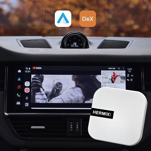 محول Android Auto اللاسلكي متوافق مع Samsung DeX، محول Android Auto اللاسلكي يدعم YouTube وNetflix وجهاز بث السيارة ومحطة DeX وتجربة سطح المكتب للسيارة in Saudi Arabia