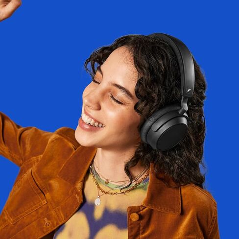 Sennheiser ACCENTUM Plus Wireless Bluetooth Headphones Noise Cancelling - Quick-Charge Feature, 50-Hr Battery Playtime, Adaptive Hybrid ANC, Bluetooth Over Ear Headphones for Traveling, School, Black in Saudi Arabia