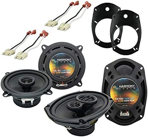 Harmony Audio R5 Compatible with Dodge Ram Truck 1994-2001 Factory Speaker Upgrade R69 Package in Saudi Arabia