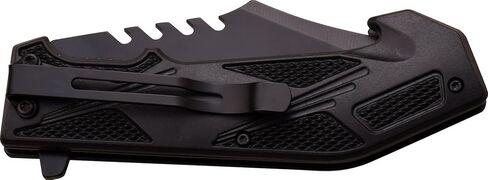 Master USA MU-A042 Series Spring Assist Folding Knife, Black Straight Edge Blade, 4.75-Inch Closed in Saudi Arabia