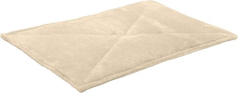 Furhaven ThermaNAP Self-Warming Cat Bed for Indoor Cats & Small Dogs, Washable & Reflects Body Heat - Quilted Faux Fur Reflective Bed Mat - Gray, Small in Kuwait